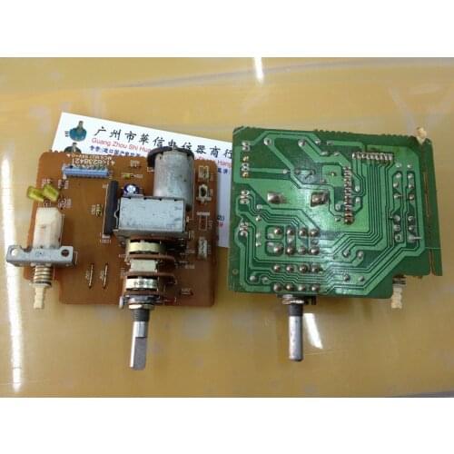 [VK] Used quadruple tap motor potentiometer with plate 50KBX4 handle length 25MMF switch