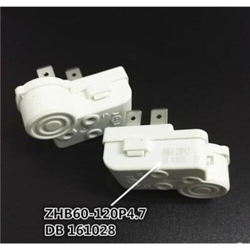 1pcs Refrigerator start protector ZHB60-120P4.7 compressor overheat protector