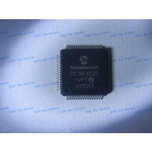 10pcs/lot PIC18F6520 PIC18F6520-I/PT IC MCU 8BIT 32KB FLASH TQFP64