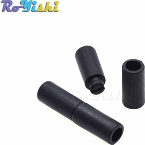 10pcs/pack Plastic Black Lanyard Safety Breakaway Pop Barrel Connectors For Ribbon Lanyards