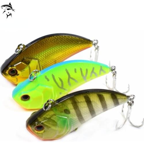 2021 Winter Ice Fishing Realis Level Vib Lures 5CM 14.6G Mini Sinking Fishing Vib Lure ABS Hard Plastic Vibe Fishing Lures
