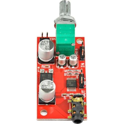 AIYIMA MAX4410 Portable Micro Headphone Amplifier Board Mini Headset Amp For Pre-amplifier Single Battery Power