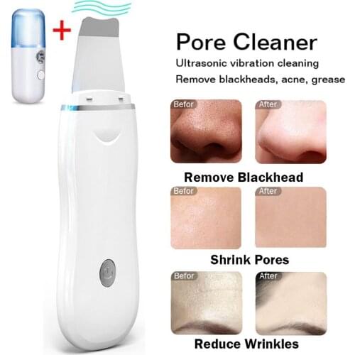 Professional Ultrasonic Cleaning Machine Skin Care Dead Skin Remove blackheads and clean the face nose Woman beauty USB SU425