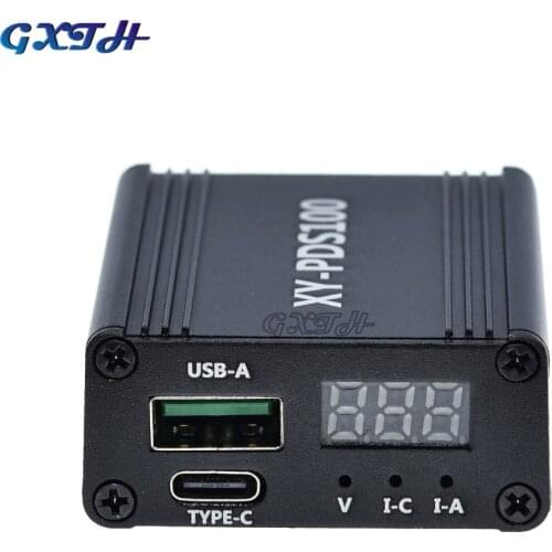 PDS100 Car Charger Desktop Dual Port VOOC PD3.0 Flash Charge QC4 Step Down Module for Huawei SCP FCP Apple PD Qualcomm