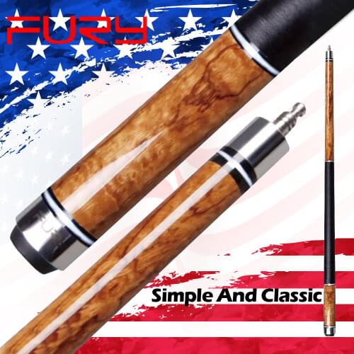 FURY Official Store Pool Cue NA6 11.75mm&13mm Tiger Tip Cue Stick Selected Maple Shaft Taco Cue Professional Billiard Cue Newly