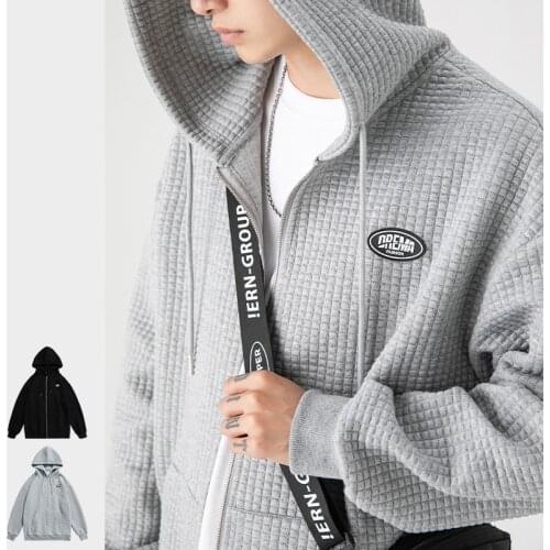 Brand Mens hoodie Coats Fashion Long Sleeve Zipper Sweatshirts Fleece Women Streetwear Warm Male Hoody Jacket Outwear Clothing