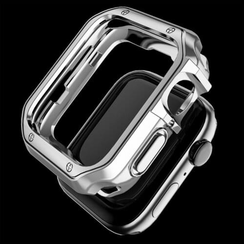 Cover For Apple Watch TPU Case 44mm 40mm 42mm 38mm soft Shockproof Protector Shell For iwatch Series SE 6 5 4 3 2 accessories