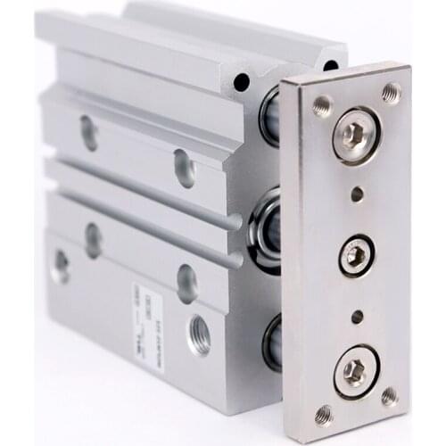 Air Cylinder MGPM40-25Z MGPM40-50Z Thin cylinder with rod Three axis three bar Pneumatic components MGPL40-25Z MGPL40-50Z AFR