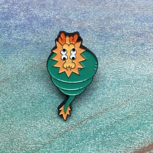 Dragon Enamel Pins and Brooches for Women Men Lapel Pin backpack bags Hat badge Gifts