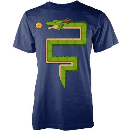 Dragon Snaking To A Ball Adult T Shirt