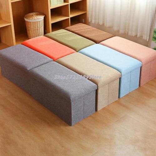 Dormitory Storage Box Cloth Art Folding Toys Snacks Books Storage Box Large Clothes Sorting Box Artifact