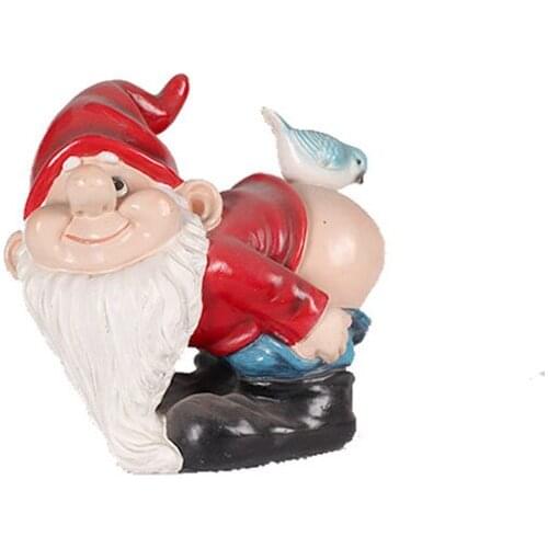 Creative Resin Cartoon Dwarf Decoration Garden Statue Garden Craft Landscape Home Decorat Crafts Ornaments