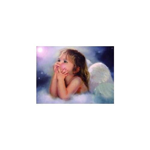 Needlework Embroidery sequins Crafts Diy diamond painting Needlework for home decoration gift Kits Lovely Angel pictures Y421