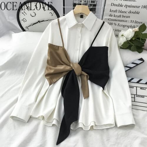 Oceanlove Long Blouses