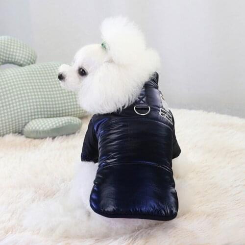 Pet Dog Clothes Winter Thicken Warm Jacket Coat Costumes Outfit for Small Puppy Dogs Cat Clothing S-XXL
