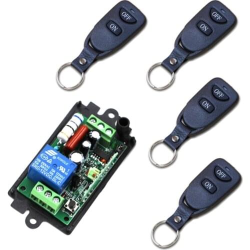 New Style 1CH Wireless Remote Control Switch Transmitter with Two-button Receiver for Appliances Gate Garage Door AC110V 220V