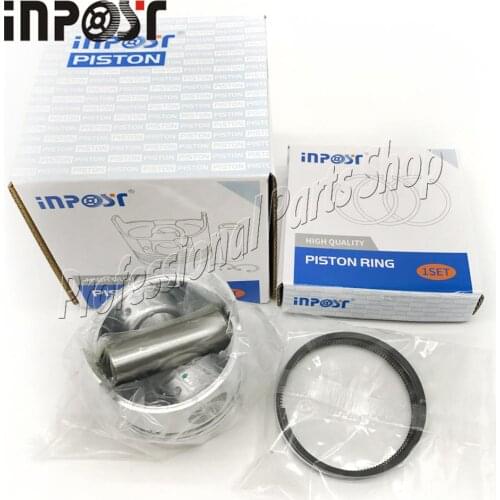 78mm STD Piston & Piston ring S3L S3L2 For Mitsubishi Engine