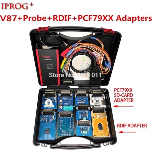 IPROG+ PRO V85 ECU Programmer immo Mileage For in-circuit ECU Programmer & Mileage Correction + Airbag Reset +IMMO+EEPROM