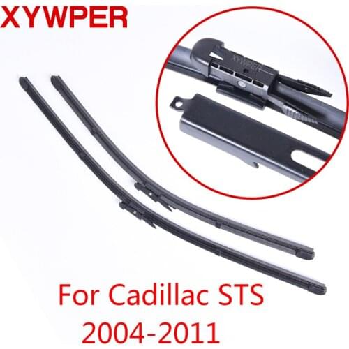 XYWPER Wiper Blades for Cadillac STS 2004 2005 2006 2007 2008 2009 2010 2011 Car Accessories Soft Rubber Windscreen wipers