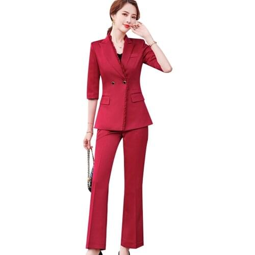 Shu Embroidery Women's Trouser Suits