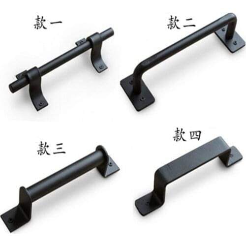 Modern Simple Furniture Kitchen Barn Wooden Door Handles for Drawer Cupboard Closet Cabinet Knob Bedroom Wardrobe Pull and Pens