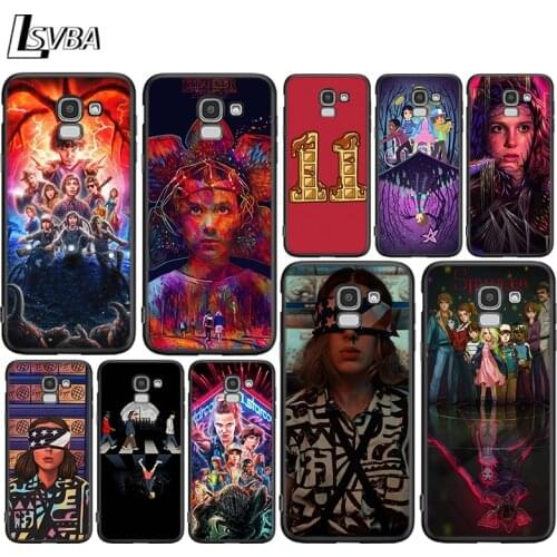 Stranger things For Samsung Galaxy J2 J3 J4 Core J5 J6 J7 J8 Prime duo Plus 2018 2017 2016 Silicone Phone Cover