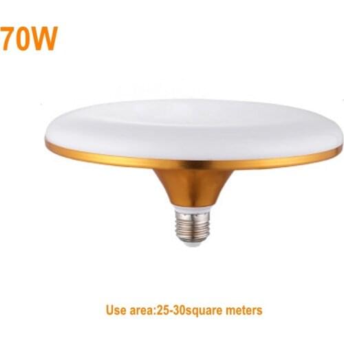 LED E27 220V Bulb Light 15W 20W30W 40W 50W 60W 70W Lampada Ampoule Bombilla UFO Table Lamp Spot Light for Home House Living Room