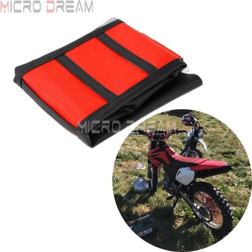 Universal Dirt Bike Motorcycle Soft Seat Cushion Cover Rubber Protection For Kawasaki Honda CRF CRM XR KLX EXC SX-F XC XC-F