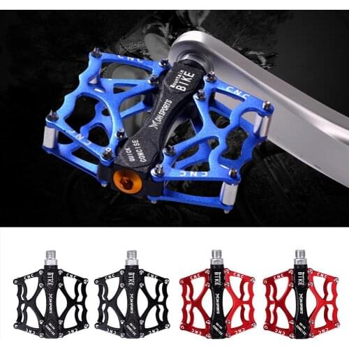1 Pair Mountain MTB Road Bike Bicycle Aluminum Alloy Cycling Anti-slip Pedals