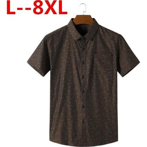 8XL 6XL 5XL Mens Summer Beach Hawaiian Shirt Short Sleeve Plus Size Floral Shirts Men Casual Holiday Vacation Clothing Camisas