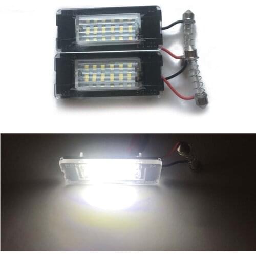 Car LED Number License Plate Lights for 2006-2014 2nd Gen Mini Cooper R56 R57 A0NE