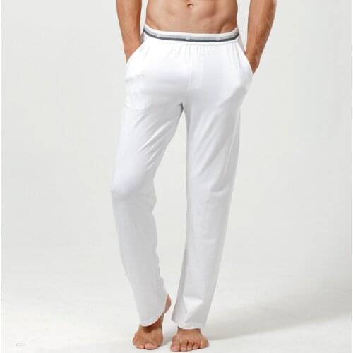 Free shipping Mens modal comfortable lounge trousers pajama homewear