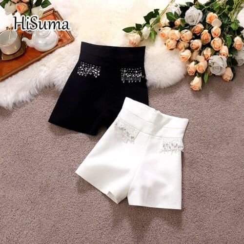 HISUMA Women's High Waist Shorts