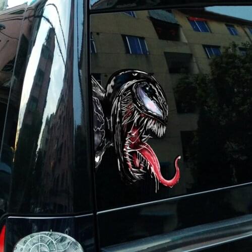 Personality Venom Auto Fashion Car Stickers Decal Vinyl Reflective Custom Body Rear Windshield Tuning Car Styling Apply To Car