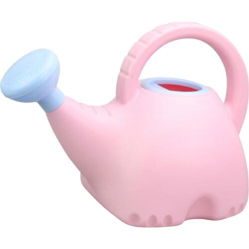 Novelty Elephant Watering Can Jug Plastic 1.5 Liter for Kids Patio Tool