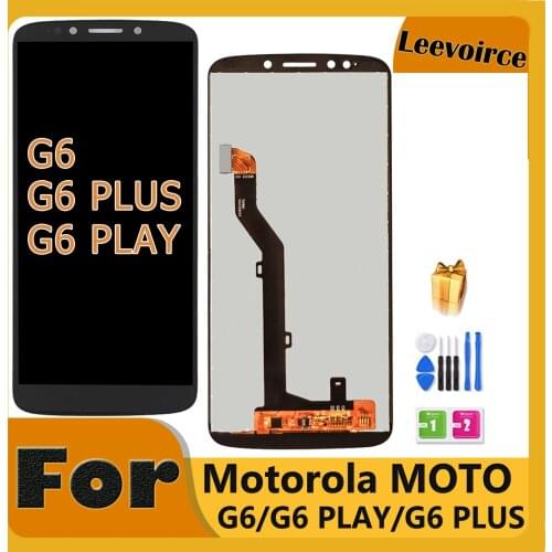 NEW LCD For Motorola Moto G6 Play XT1922 G6 Plus XT1926 Touch Screen LCD Display Digitizer Assembly Replacement For Moto G6