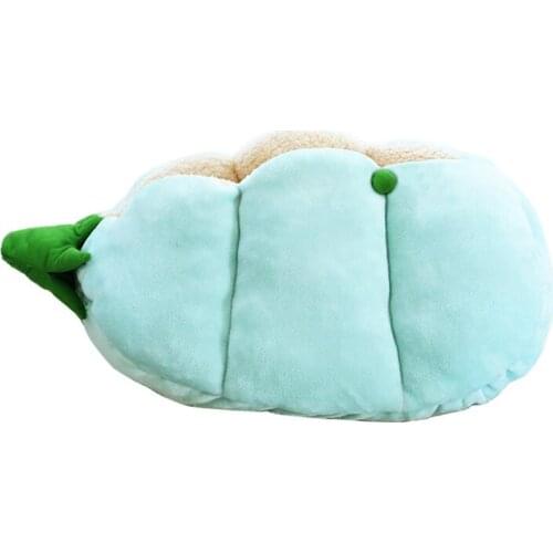 Cute Cartoon Fleece Dog Bed Fluffy Pet Kennel Cat Cushion House Winter Soft Sofa Warm Sleeping Mats Pet Supplies