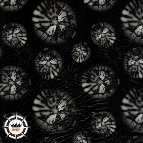 WDF1093K 10 square Width 1M cool skull water transfer printing film hydrographic films