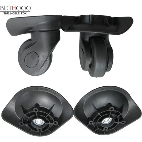 BDTHOOO Replacement luggage wheels for suitcases repair hand spinner caster wheels parts trolley replacement rubber A19-JYL
