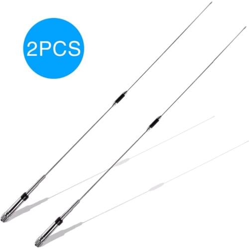2pcs Nagoya NL-770R Dual Band VHF/UHF 144/430MHz 3.0/5.5 dBi High Gain NL 770R Car Radio Mobile/Station Antenna Male PL-259