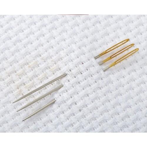 20 pcs / lot #24 Needles for aida 11ct fabric cross stitch blunt Craft sewing embroidery DIY needlework set