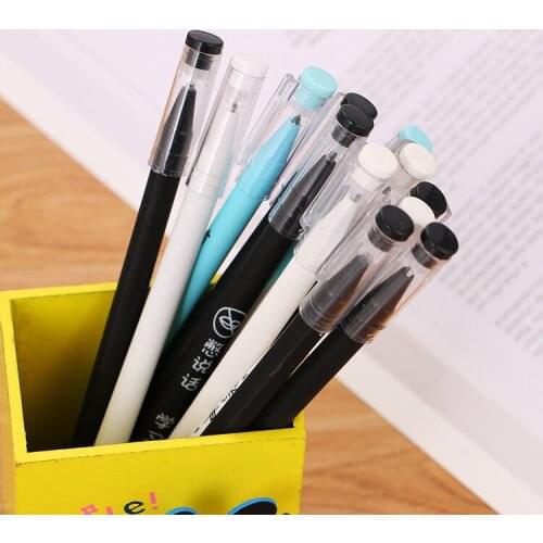 40 Pcs Student Stationery Creative Personality Neutral Pen Office Signature Pen Examination Special Pen Kawaii School Supplies