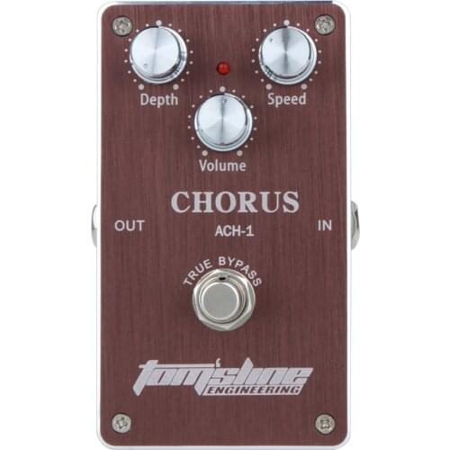 Aroma ACH-1Electric Guitar Effect Pedal Chorus Low Noise True Bypass design Guitar Pedal Guitar Accessories 3 adjustable knobs