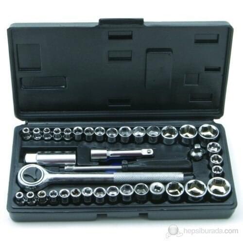 Cars Ratchet 40 PCs Socket Wrench set + Bag garage tools hand tools gear socket nut repair Universal