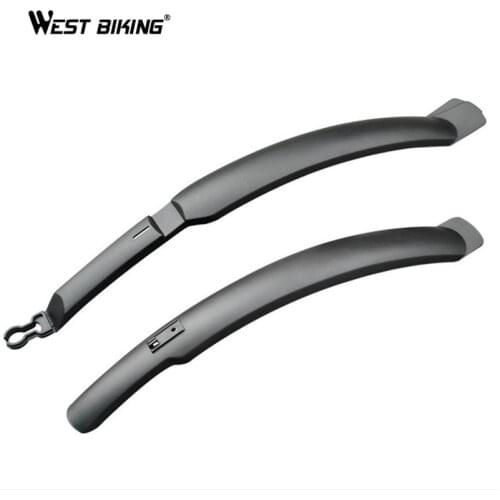 WEST Biking Bicycle Mud Guard Mountain Road Bike Fender Cycling Tire Front Rear Wings Set Lengthen Fenders For Bicycle
