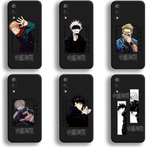 Jujutsu Kaisen Itadori Yuji Gojo Satoru Nanami Kento Phone Cases For Huawei Honor 30 20 10 9 8 8x 8c v30 Lite view 7A pro