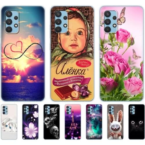For Samsung Galaxy A52 Case Silicon Soft TPU Back Phone Cover For Samsung A52 5G 6.5" SM-A526 A 52 4G 6.5" SM-A525 2021 Coque