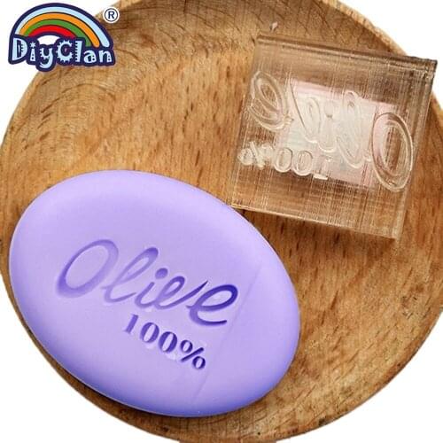 DIY resin chapter Artificial soap making of pure nature handmade Resin soap stamp chapter Natural 100% diy patterns Z0135NT