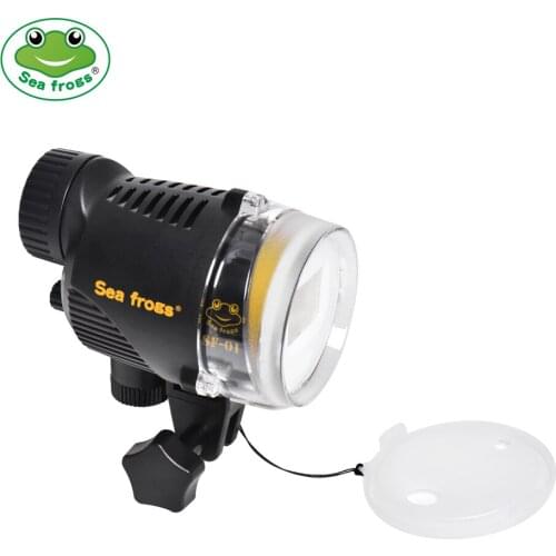 SF-01 Diving Flashlight 100M/325FT Depth Rating 12 Hours Underwater Strobe IPX8 Waterproof LED Flash Light