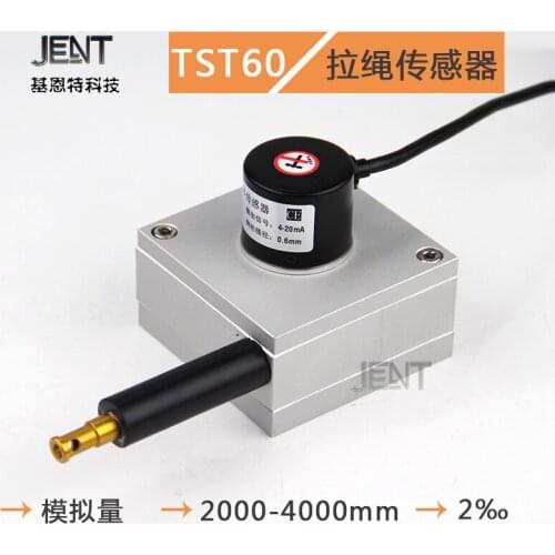 Draw Rope Encoder Draw Wire Encoder Displacement Sensor High Precision Analog 0-10V Draw Rope Encoder
